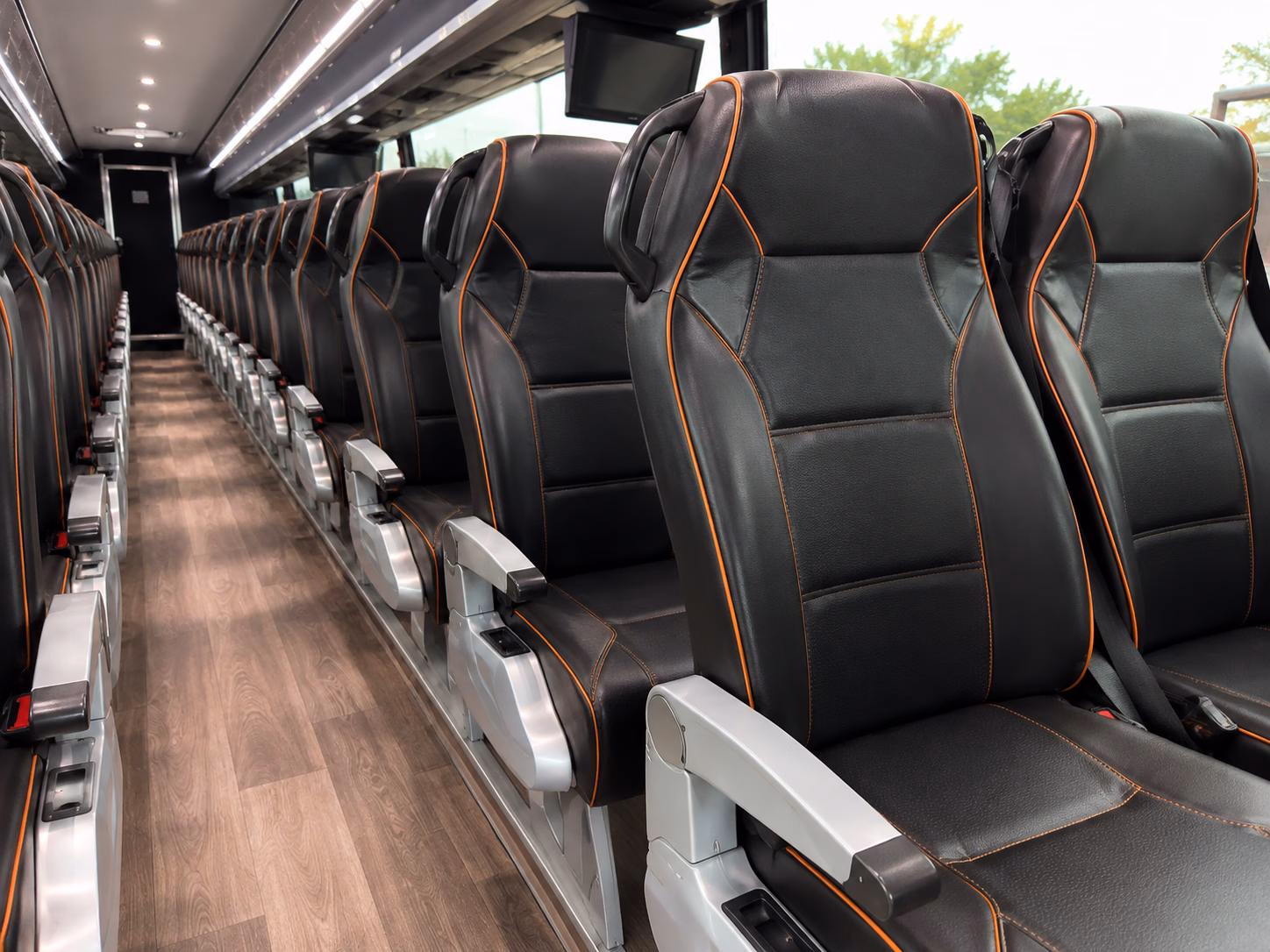charter buses for clifton weddings at the venetian and the brownstone