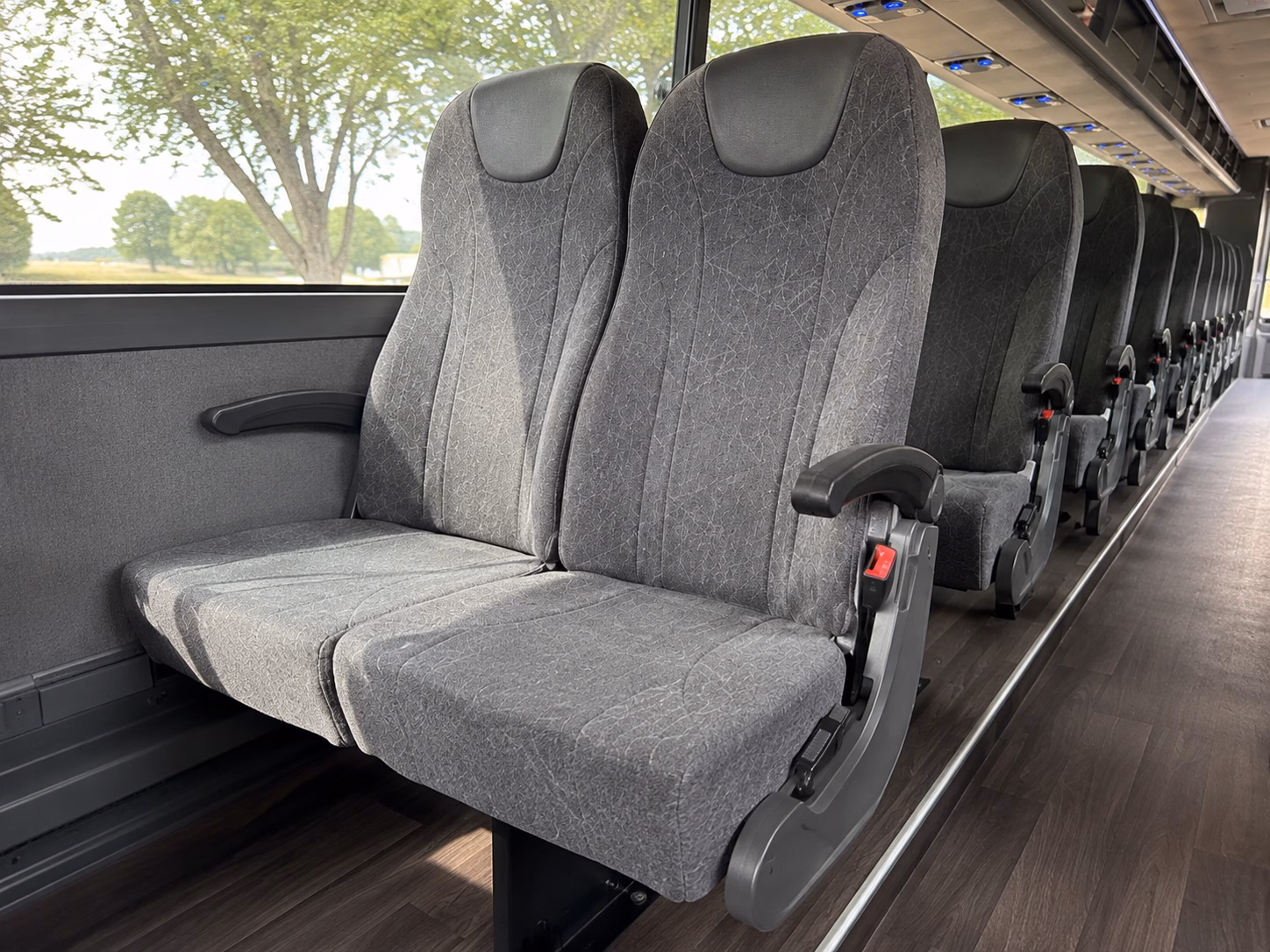 clifton charter bus interior gallery