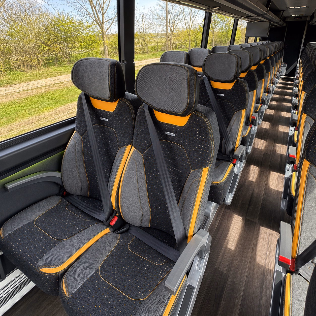 clifton charter bus rental