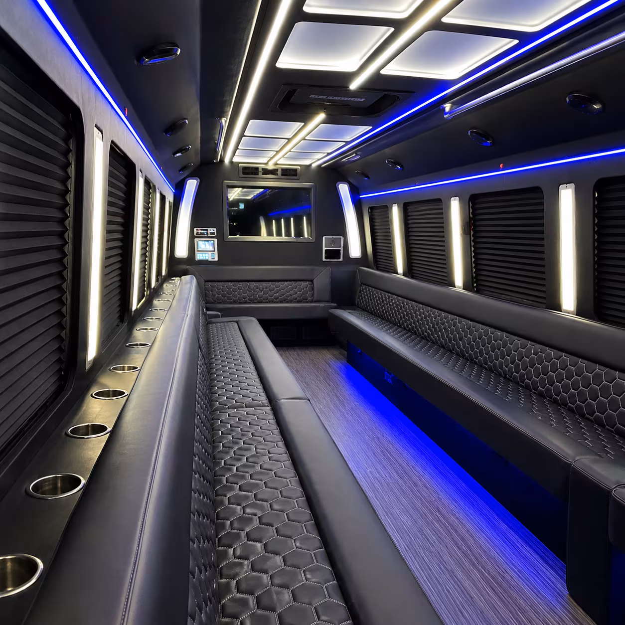 clifton party bus rentals inside