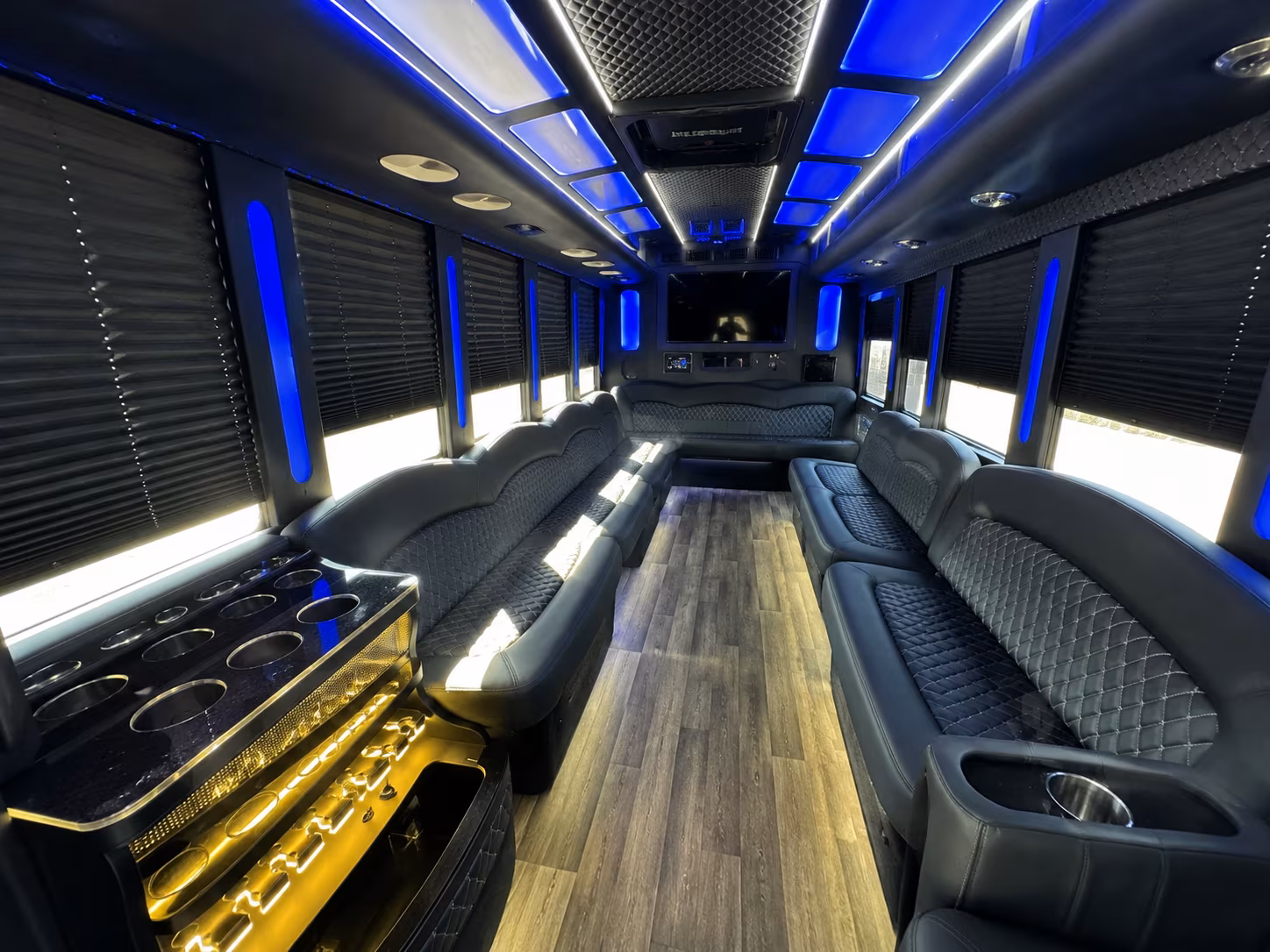 clifton wedding party bus rental