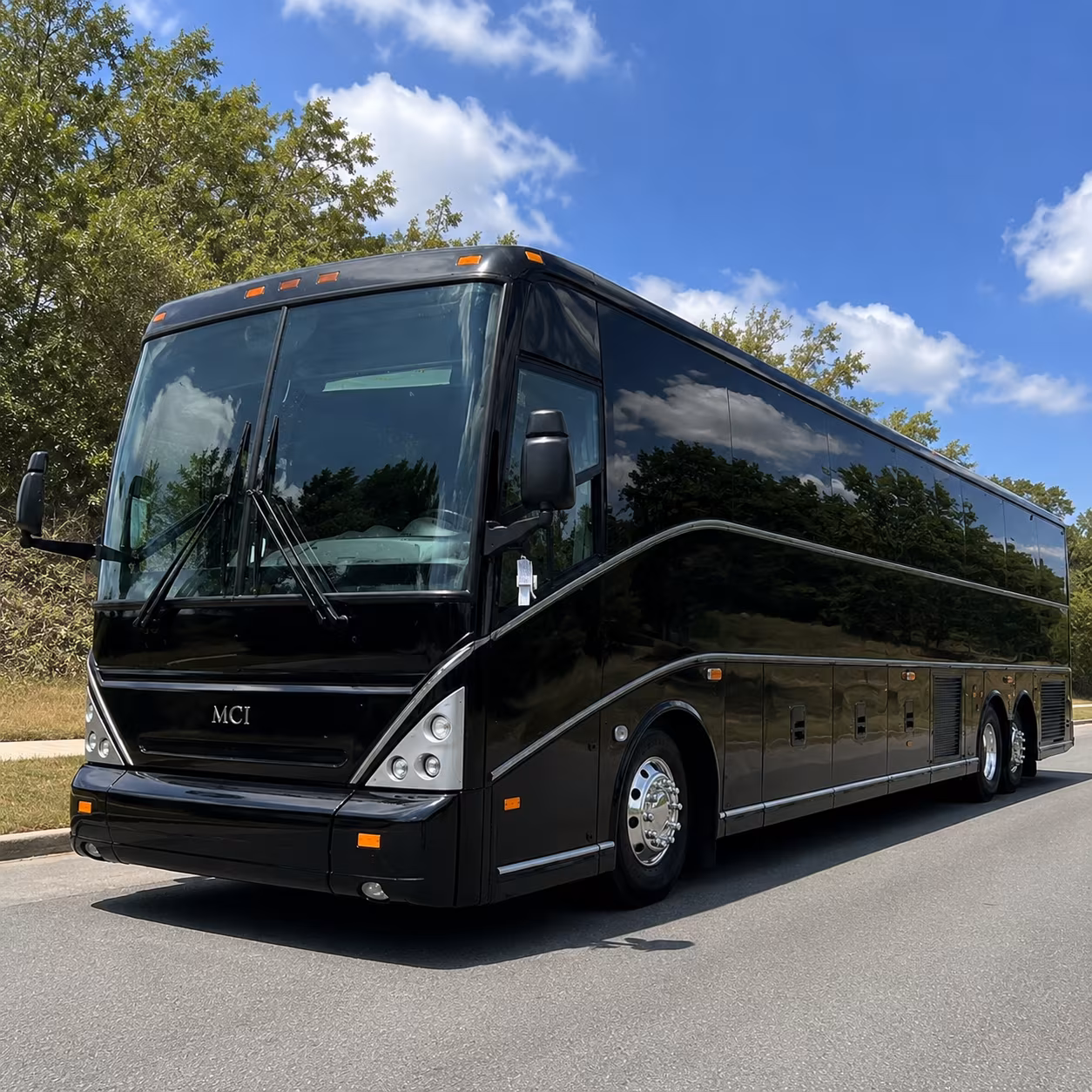 corporate and convention buses into new york and newark
